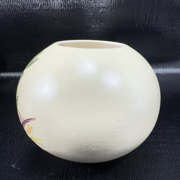 Vintage Hand Made Southwestern Pottery Votive Candle Holder Cutouts Signed VTG - Picture 9 of 15